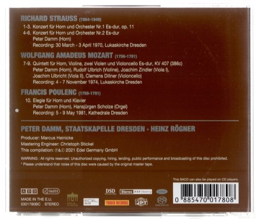 Peter Damm, Heinz Rogner - R.Strauss: Horn Concertos (1970-1981) [2021 SACD]