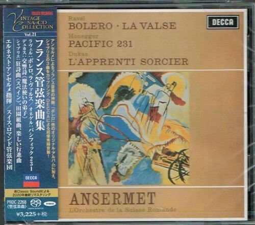 Ernest Ansermet - French Orchestral Works: Ravel, Honegger, Dukas, Chabrier (1963, 1964) [2020 SACD Vintage Collection]