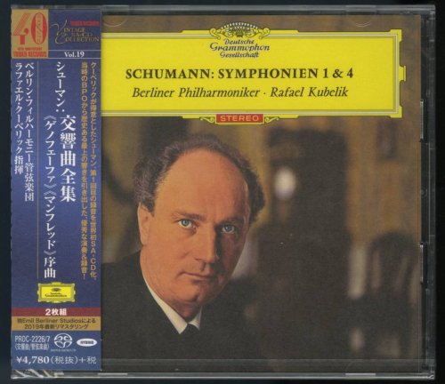 Rafael Kubelik - Schumann: 4 Symphonies, Manfred, Genoveva (1963, 1964) [2019 SACD Vintage Collection]