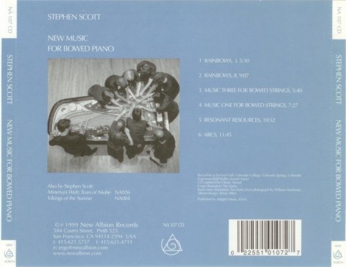 The Colorado College New Music Ensemble - Stephen Scott: New Music for Bowed Piano (1999) CD-Rip