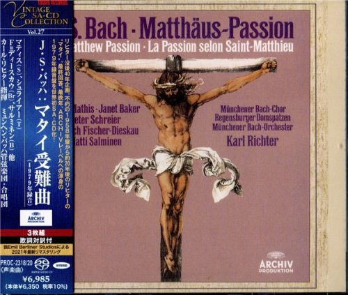 Karl Richter - Bach: Matthäus-Passion (1979) [2021 3xSACD Vintage Collection]
