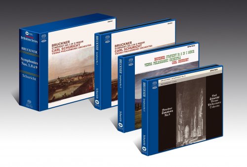 Carl Schuricht - Bruckner: Symphony No.3,8 & 9 (1961-1965) [2021 SACD Definition Serie]