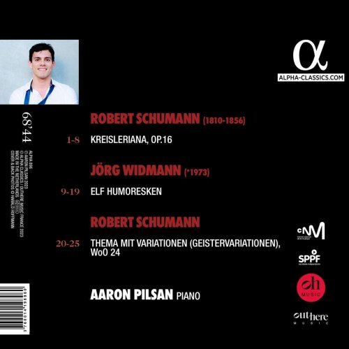 Aaron Pilsan - Schumann: Kreisleriana & Geistervariationen - Widmann: Elf Humoresken (2023) [Hi-Res]