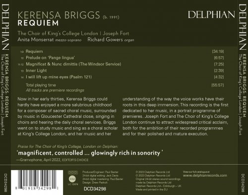 The Choir of King’s College London, Joseph Fort - Kerensa Briggs: Requiem (2023) [Hi-Res]