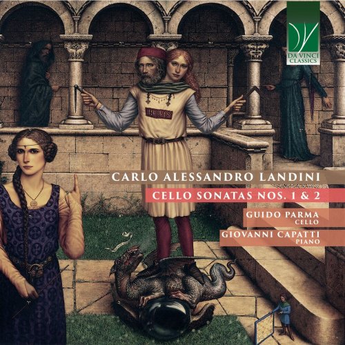 Guido Parma - Carlo Alessandro Landini: Cello Sonatas Nos. 1 & 2 (2023)