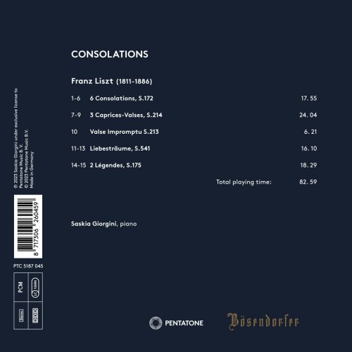 Saskia Giorgini - Consolations (2023) [Hi-Res]