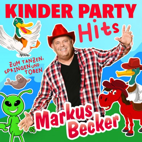 Markus Becker - Kinder Party Hits zum Tanzen, Springen und Toben (2023) Hi-Res