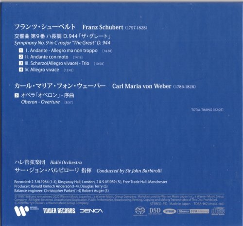 John Barbirolli - Schubert: Symphony No. 9 (1964) [2020 SACD Definition Serie]