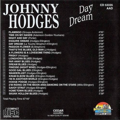 Johnny Hodges - Day Dream (1998) CD Rip