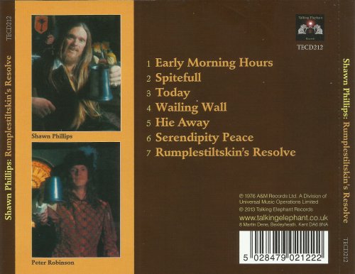 Shawn Phillips - Rumplestiltskin's Resolve (1976 Remaster) (2013)