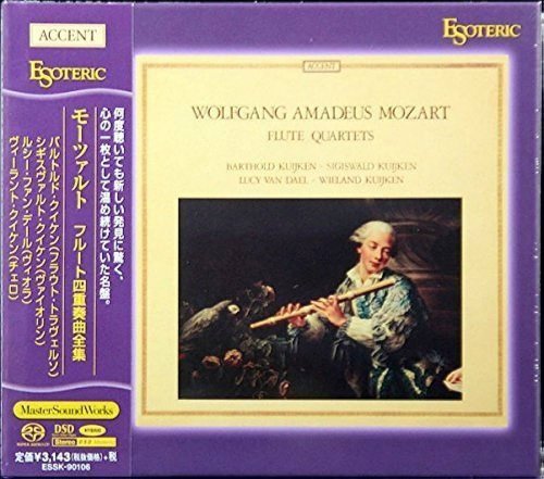 Kuijken Quartet - Mozart: Flute Quartets (1982) [2014 SACD]