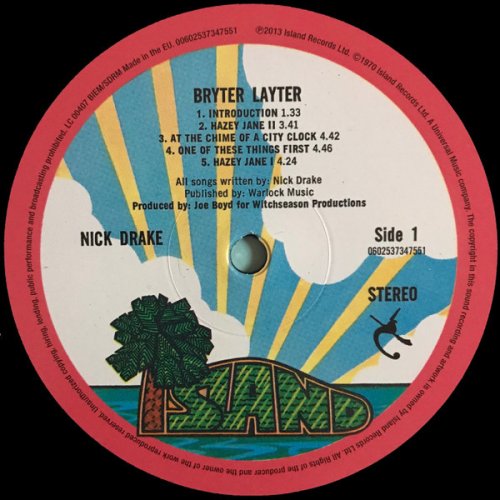 Nick Drake - Bryter Layter (2013) LP