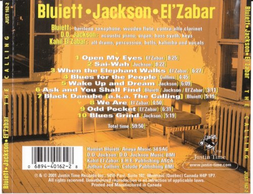 Bluiett, Jackson & El'Zabar - The Calling (2001) [CD-Rip]