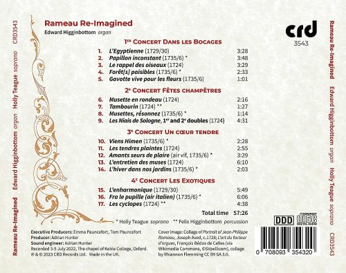 Edward Higginbottom - Rameau Re-Imagined (2023) Hi-Res