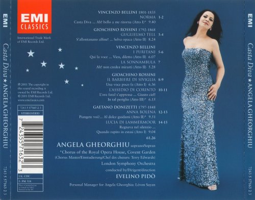 Angela Gheorghiu - Casta Diva (2001) CD-Rip
