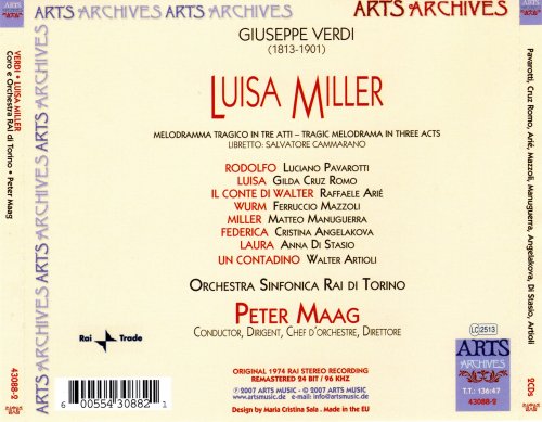 Peter Maag - Verdi: Luisa Miller (1974) [2007]