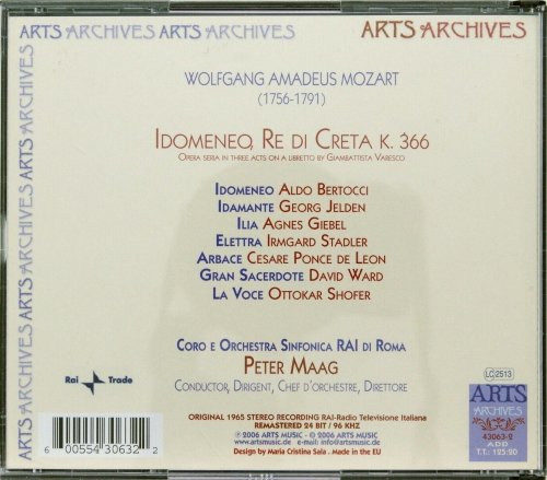 Peter Maag - Mozart: Idomeneo (1965) [2006]