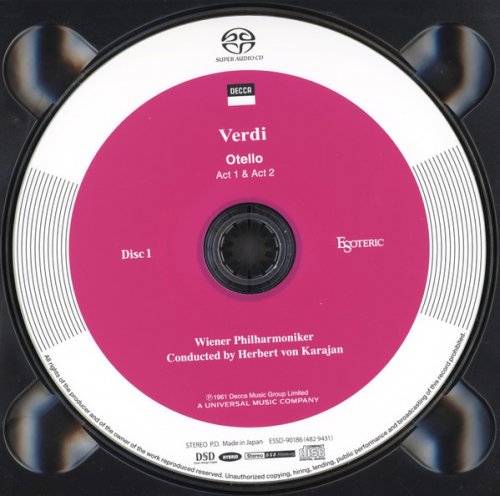 Herbert von Karajan - Verdi: Otello (1961) [2018 SACD]