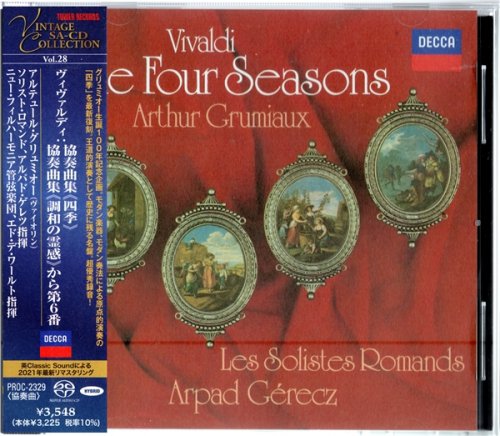 Arthur Grumiaux, Arpad Gerecz, Edo de Waart - Vivaldi: The Four Seasons (1978, 1970) [2021 SACD Vintage Collection]