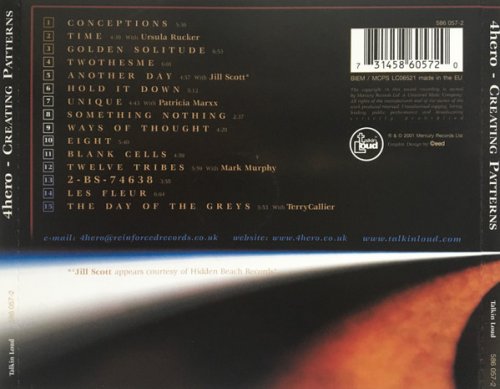 4Hero (4ヒーロー) - Creating Patterns [24bit/44.1kHz] (2001/2006) lossless