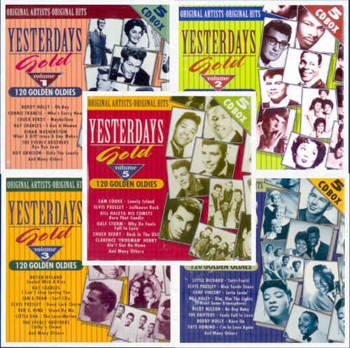 VA -  Yesterdays Gold: 120 Golden Oldies Volume 1-5 (1987)