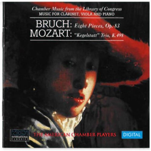 American Chamber Players - Chamber Music From The Library Of Congress - Bruch - Mozart (1990)