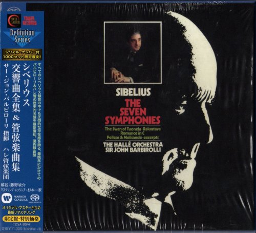 John Barbirolli - Sibelius: 7 Symphonies & Orchestral Works (1966-1970) [2018 5×SACD Definition Serie]