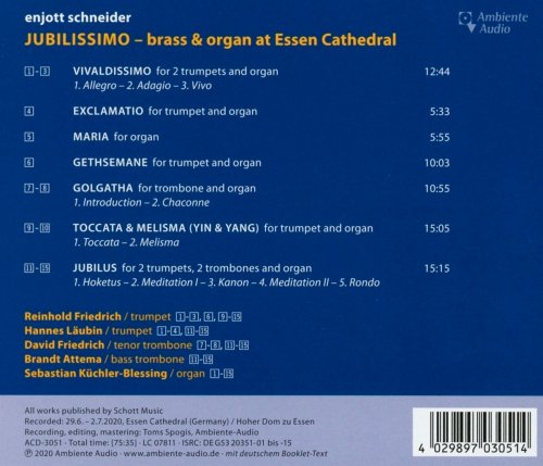 Sebastian Küchler-Blessing - Jubilissimo (2023) [Hi-Res]