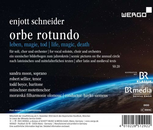 Münchner MotettenChor - Schneider: Orbe Rotundo (2023) [Hi-Res]