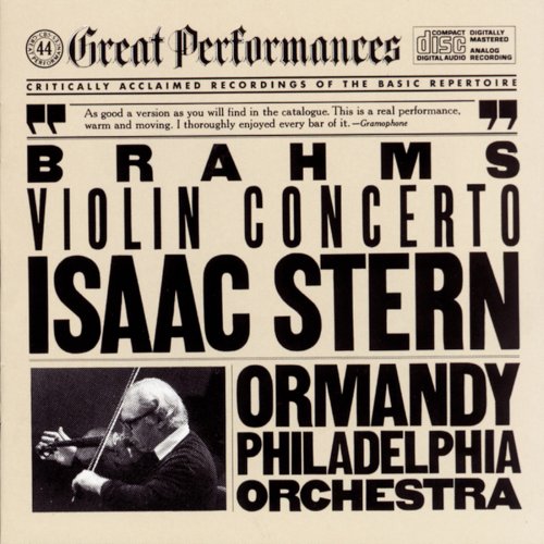 Isaac Stern, The Philadelphia Orchestra, Eugene Ormandy - Brahms: Violin Concerto in D major, Op. 77 (1988)