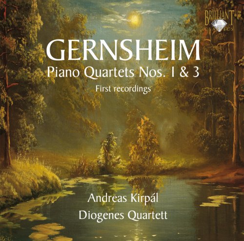 Diogenes Quartet, Andreas Kirpal, Stefan Kirpal, Stephanie Krauß, Stephen Ristau - Gernsheim: Piano Quartets Nos. 1 & 3 (2009)