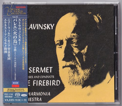 Ernest Ansermet - I.Stravinsky: The Firebird (1968) [2018 SACD Vintage Collection]