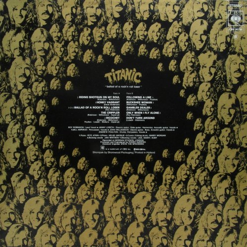Titanic - Ballad Of A Rock 'N Roll Loser (1975) LP