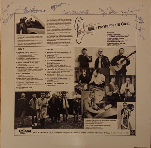 The Eminent East Coast Dixie Stompers - Proppen ur örat (2023)