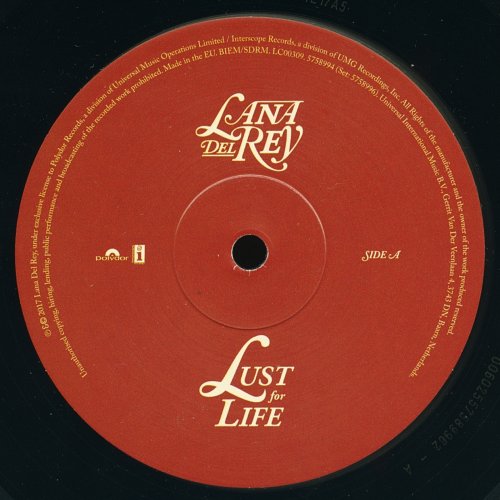 Lana Del Rey - Lust for Life (2017) LP