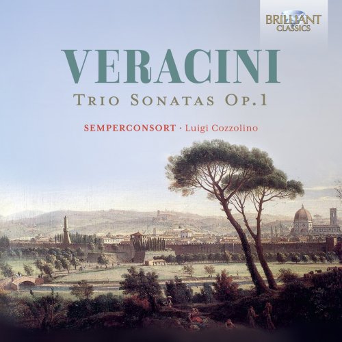 Semperconsort, Luigi Cozzolino - Veracini: Trio Sonatas, Op. 1 (2023) [Hi-Res]