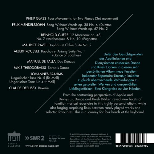 Danae Dörken, Kiveli Dörken - Apollo & Dionysus (2023) [Hi-Res]