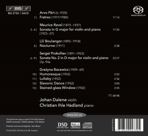Johan Dalene, Christian Ihle Hadland - Stained Glass (2023) [Hi-Res]