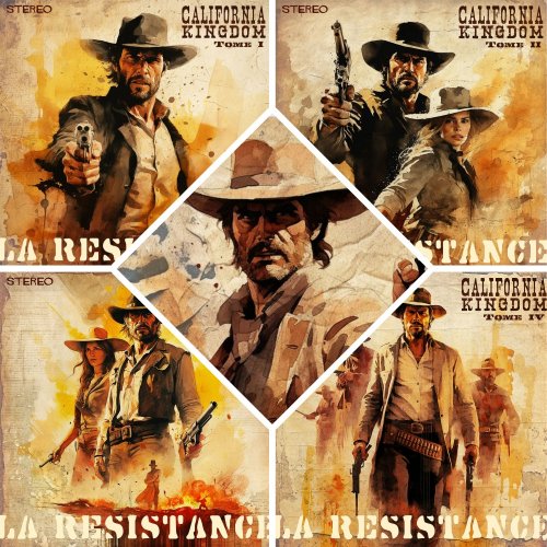 La Resistance - California Kingdom, Tome 1-5 (2023)