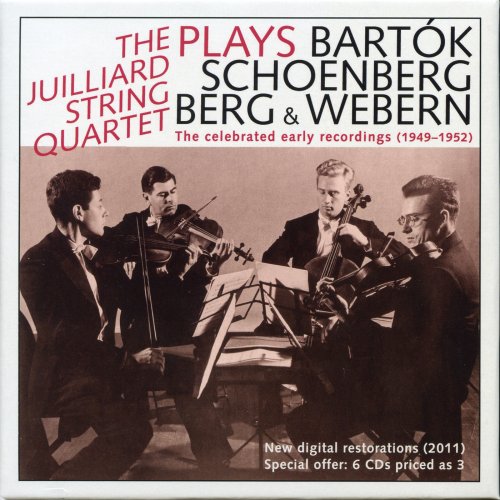 Juilliard String Quartet - The Celebrated Early Recordings 1949-1952 (2012)