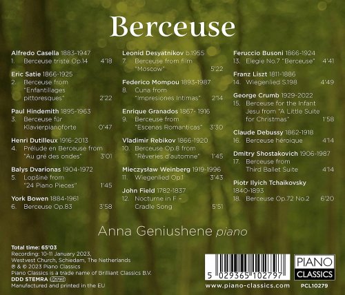 Anna Geniushene - Berceuse (2023) [Hi-Res]