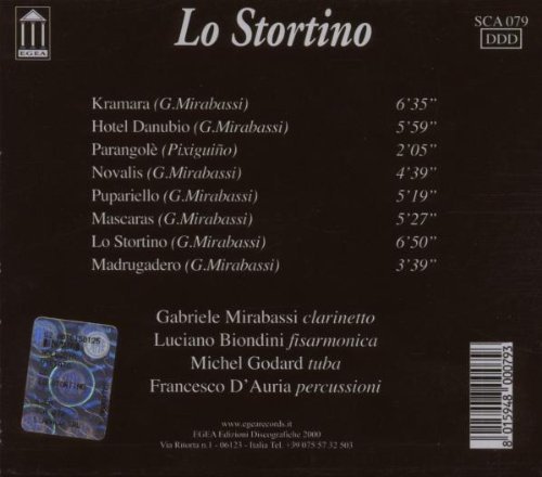 Gabriele Mirabassi, Luciano Biondini, Michel Godard, Francesco D’Auria - Lo stortino (2000)