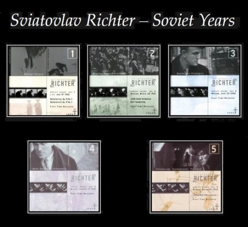 Sviatoslav Richter - The Soviet Years Vol. 01-05 (2003-2007)