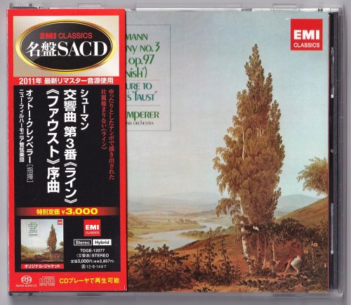 Otto Klemperer - Schumann: Symphony No. 3 / Faust Overture (1969) [2012 SACD]