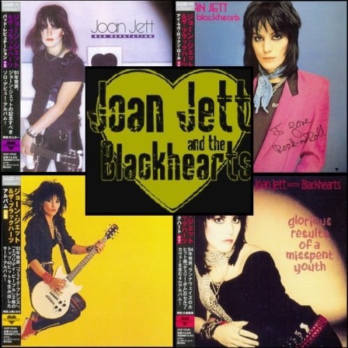 Joan Jett & The Blackhearts - 4 Albums Mini LP HQCD (2013) CD Rip