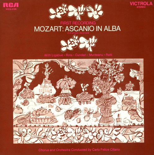 Carlo Felice Cillario - Mozart: Ascanio in Alba (1973) 3LP