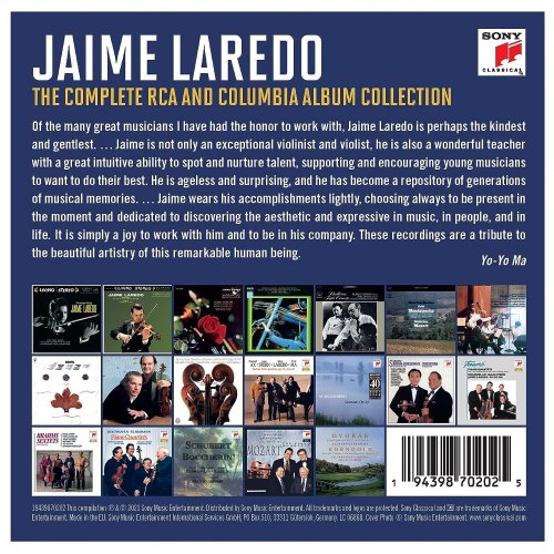 Jaime Laredo - The Complete RCA and Columbia Album Collection (2021) [23CD Box Set]