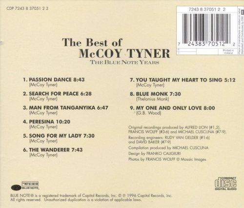 McCoy Tyner - The Best Of: The Blue Note Years (1996)