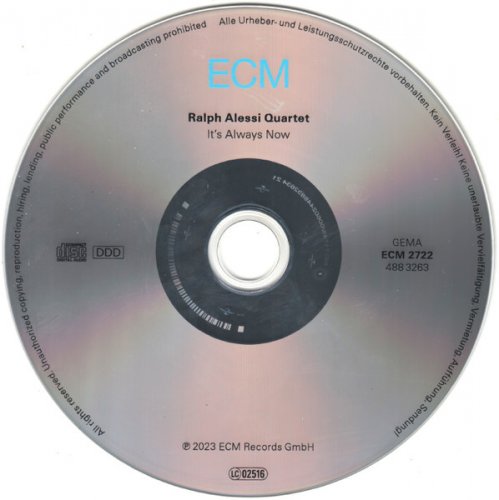 Ralph Alessi Quartet - It's Always Now (2023) CD-Rip