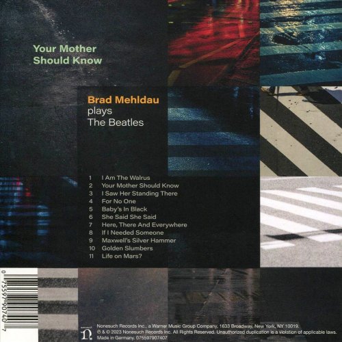 Brad Mehldau - Your Mother Should Know: Brad Mehldau Plays The Beatles (2023) CD-Rip